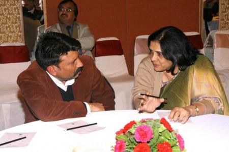 Interaction with indian customs DG  Vijailakshmi Sharma