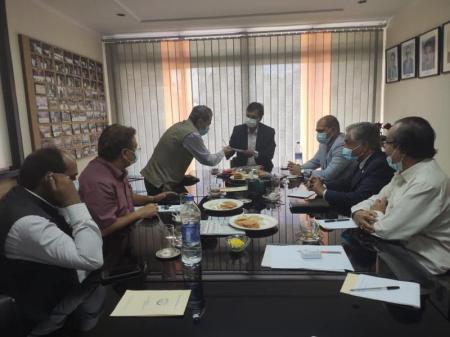 Interaction with Nepal Inter-modal Transport Development Board
