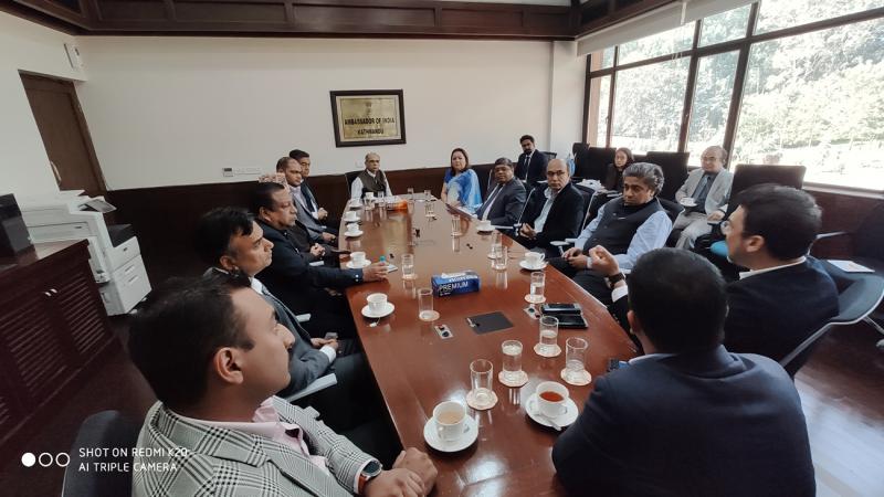 The Executive Committee Members of Nepal-India Chamber of Commerce...