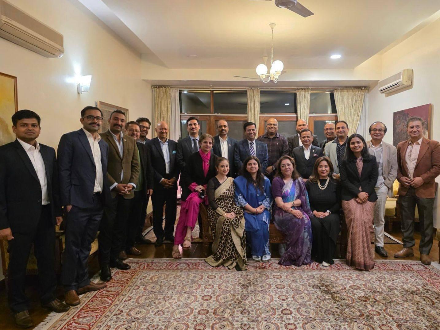 Dinner Meeting with Dr. Rakesh Pandey, Deputy Chief of...