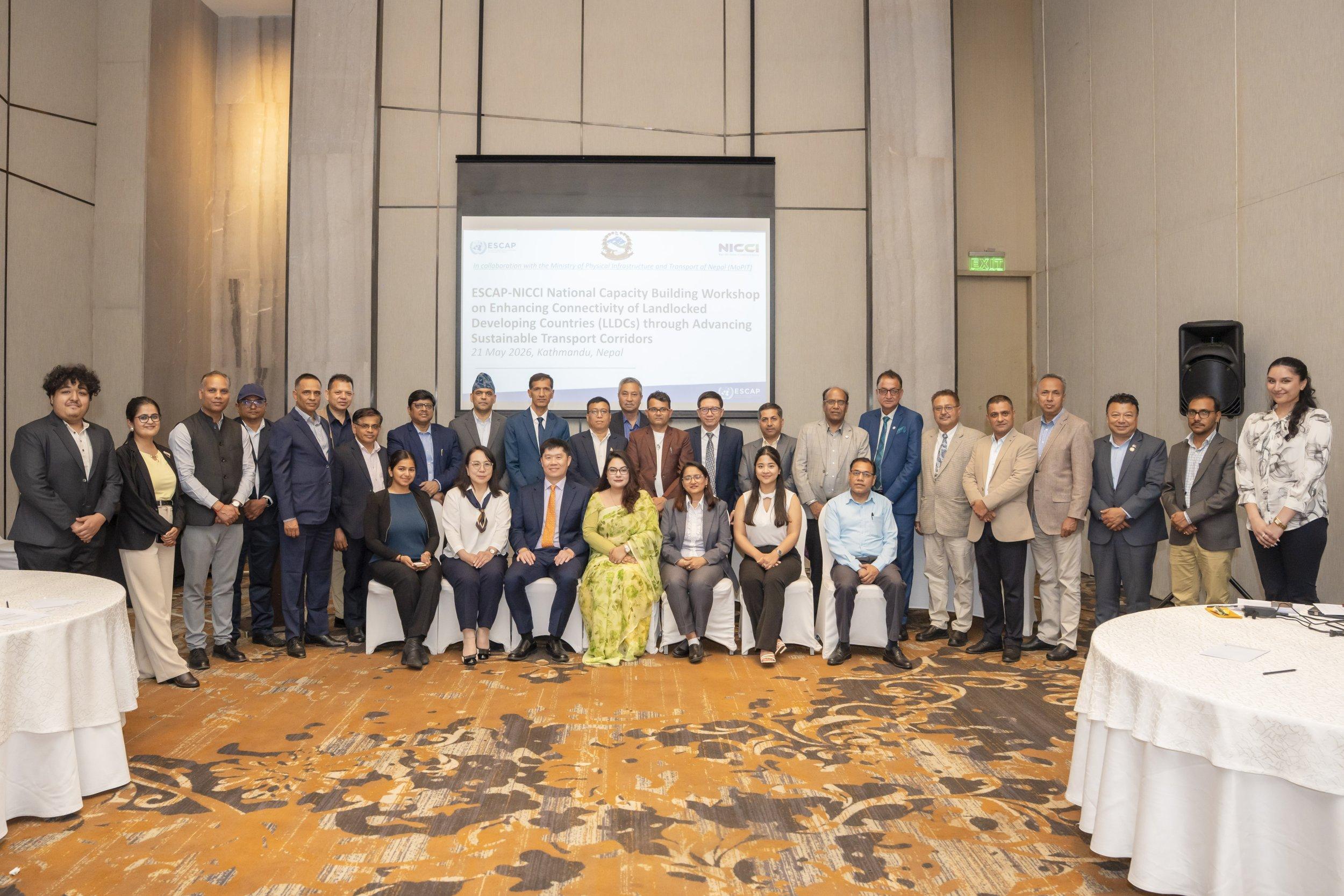 नेपालमा भू–परिवेष्टित विकासशील देशहरूकालागि दिगो यातायात कोरिडोर अगाडि बढाउन...
